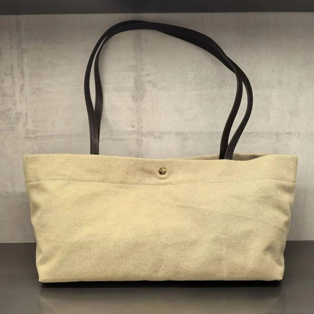 Tote Bag Canvas Print - スタイルファッションショルダーバッグストラップキャンバストートバッグシンプルな大容量ジョーカーハンドキャリーハンドバッグバッグ新しい