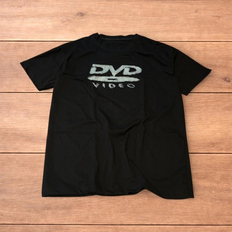 Street Fashion Videos - ヴィンテージスタイルのヴィンテージDVDビデオTシャツ、夏用、カップル向け新作、カジュアルでファッショナブルなストリートスタイルトップス