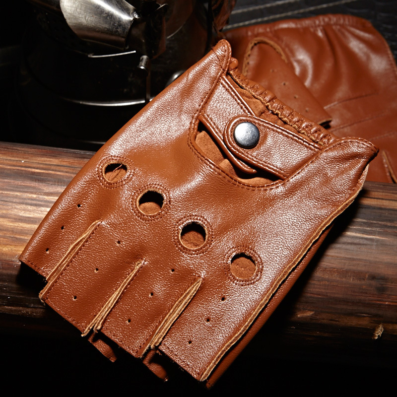 高品質男性のハーフフィンガーグローブ通気性ノンスリップフィッ - Street Fashion Gloves のレビューと価格