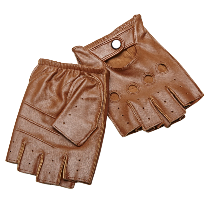 高品質男性のハーフフィンガーグローブ通気性ノンスリップフィッ - Street Fashion Gloves のレビューと価格