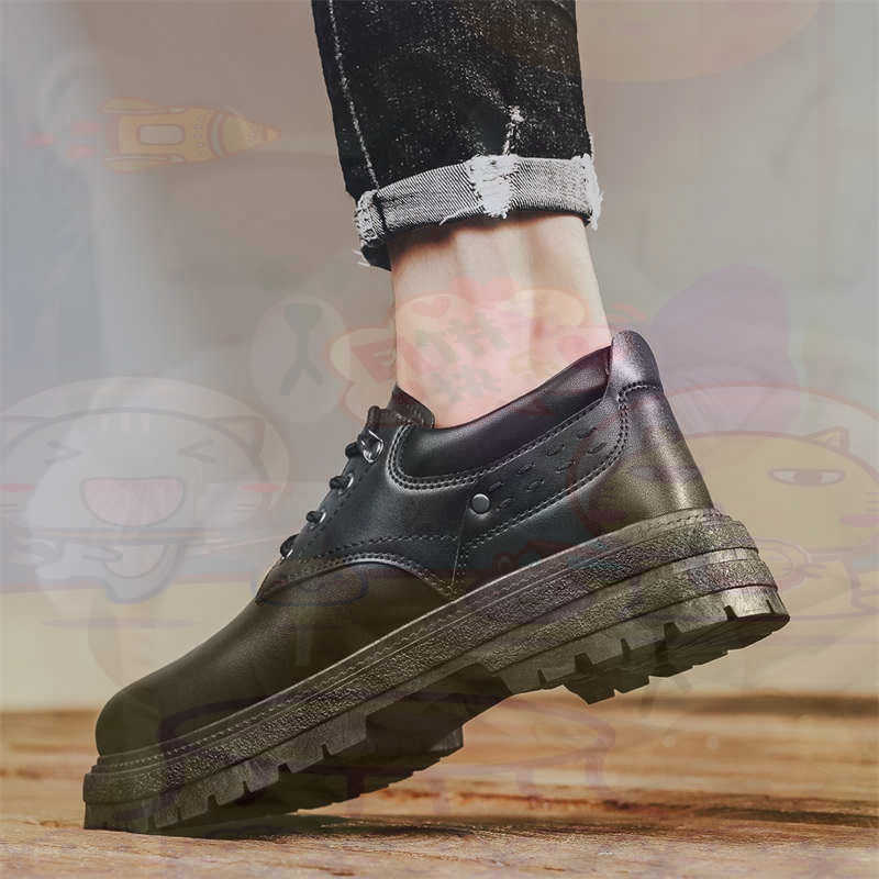 ダーク天然皮革ファッショントレーナーテニスメンズスニーカーフ - Street Fashion Uk のレビューと価格