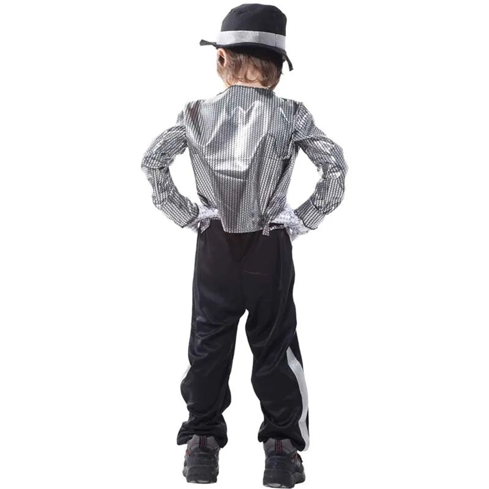 マイケルジャクソンの男の子のコスチューム,ビリージーンズのコ - Street Fashion Gloves のレビューと価格
