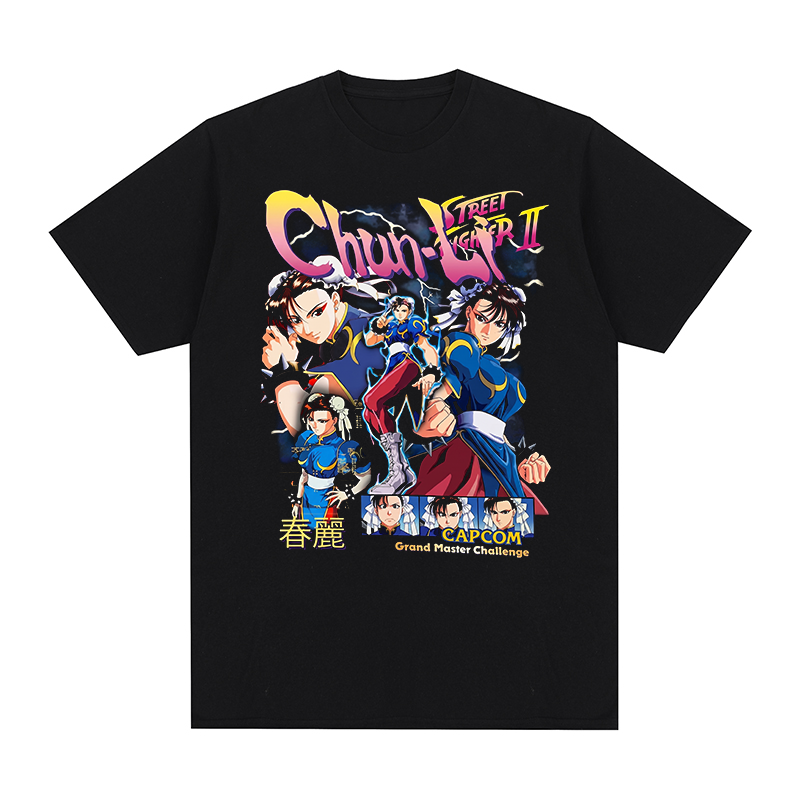 ストリートファイタービデオゲーム レトロヴィンテージTシャツ - Street Fashion Videos のレビューと価格