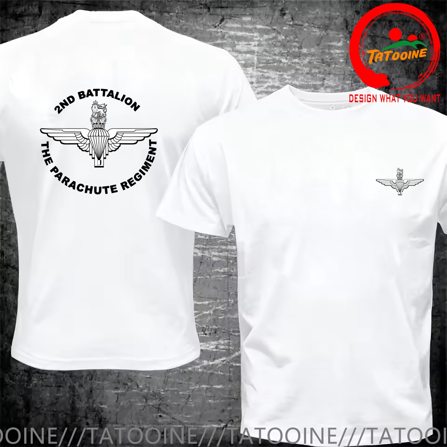 面白いデザイン英国軍英国パラシュート連隊シャツ男性ファッショ - Street Fashion Uk のレビューと価格