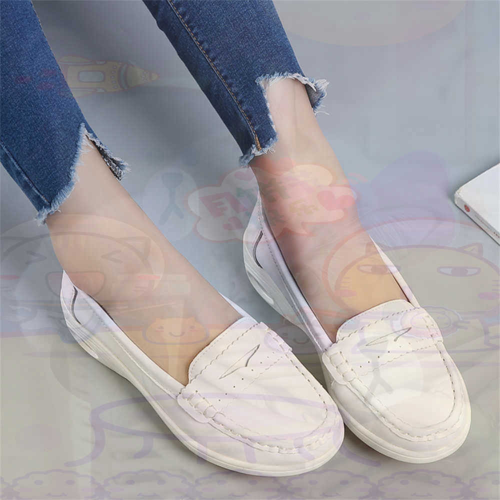 ソフトスリッポンレディース大きいサイズの靴ウォーキングテニス - Street Fashion In Vietnam のレビューと価格