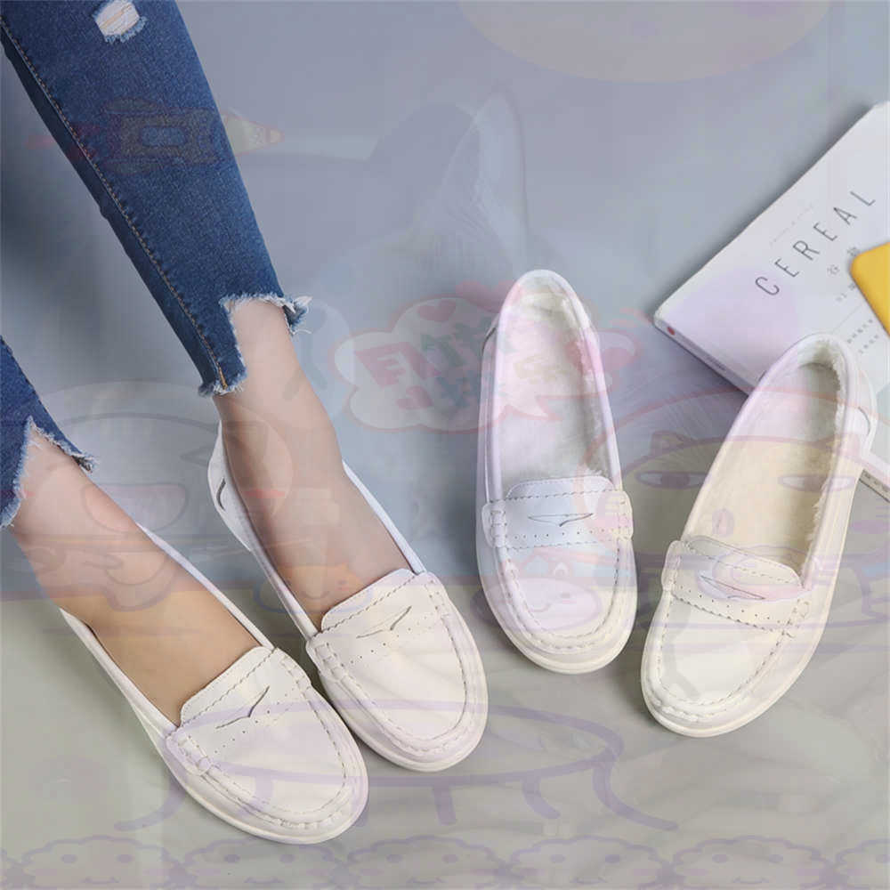 ソフトスリッポンレディース大きいサイズの靴ウォーキングテニス - Street Fashion In Vietnam のレビューと価格