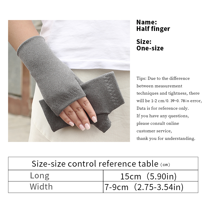 冬のアウトドアスポーツ用暖かいハーフフィンガーグローブ、女性 - Street Fashion Gloves のレビューと価格