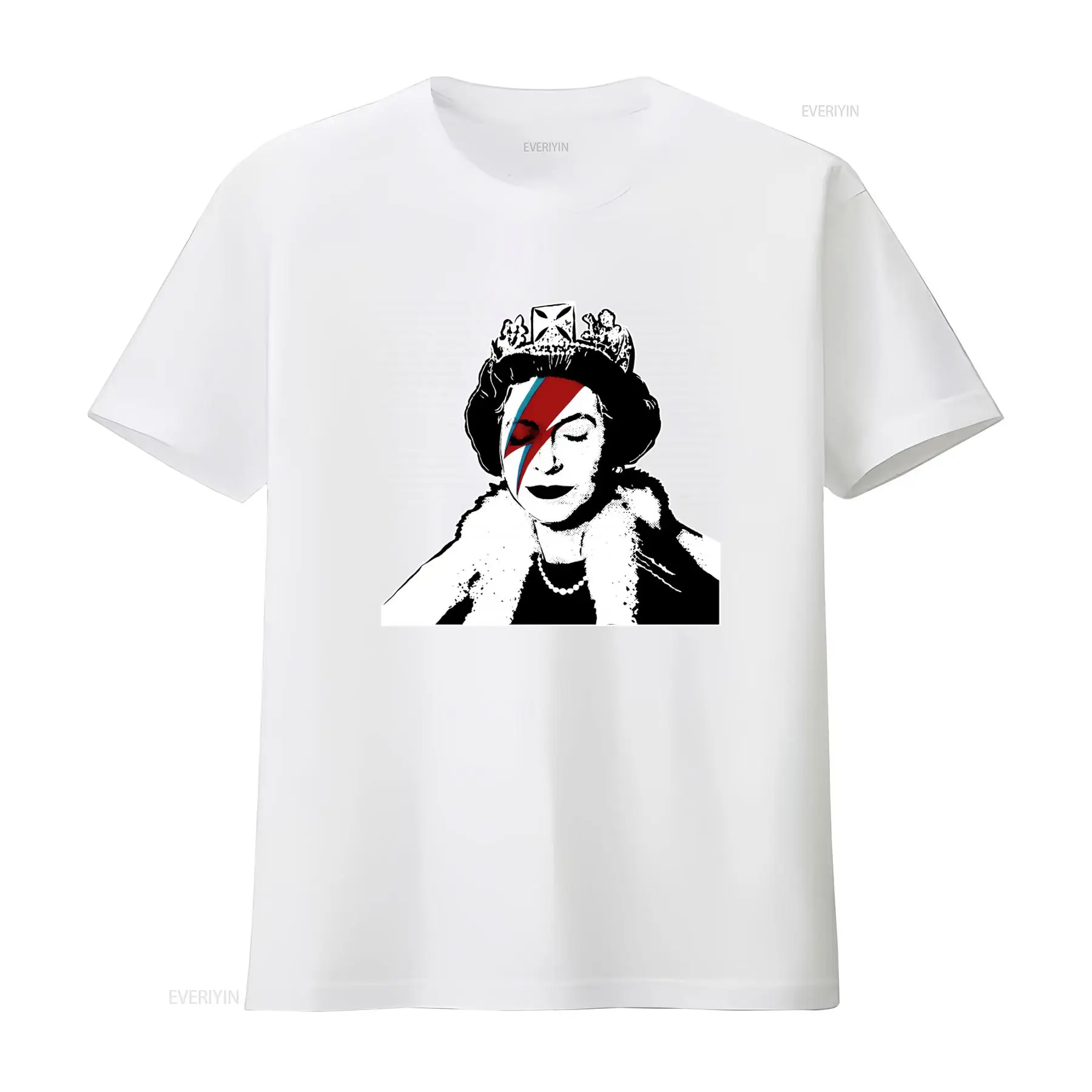 バンクシー クイーン グラフィティ アート Tシャツ ヴィン - Street Fashion Uk のレビューと価格