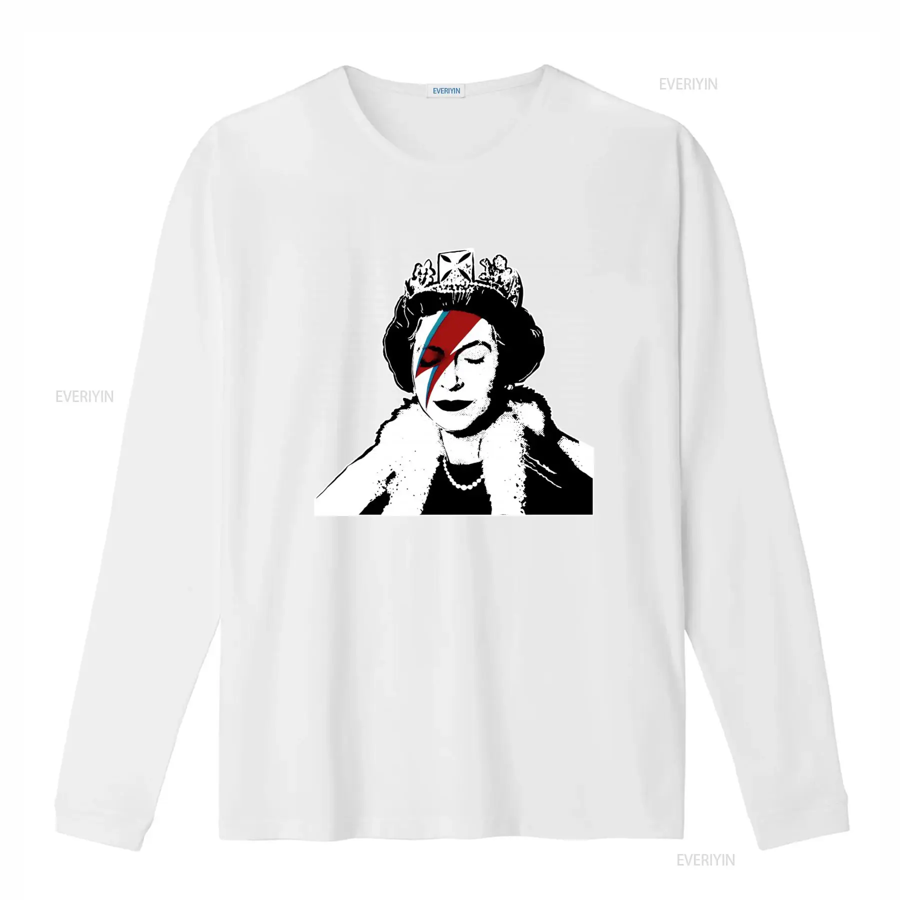 バンクシー クイーン グラフィティ アート Tシャツ ヴィン - Street Fashion Uk のレビューと価格