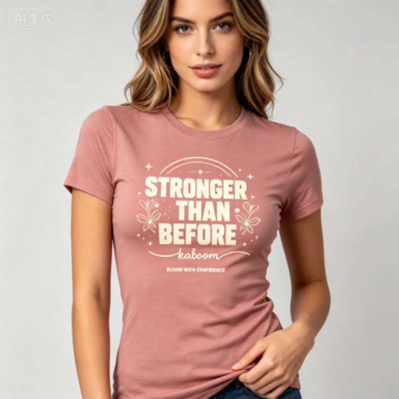 クルーネックTシャツ、エンパワリング・ウーマン・バイブ・グラ - Street Fashion Vibes のレビューと価格