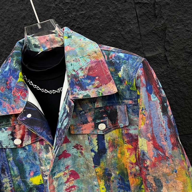メンズファッション ハイストリート グラフィティ ジーンズジ - Street Fashion Graffiti のレビューと価格