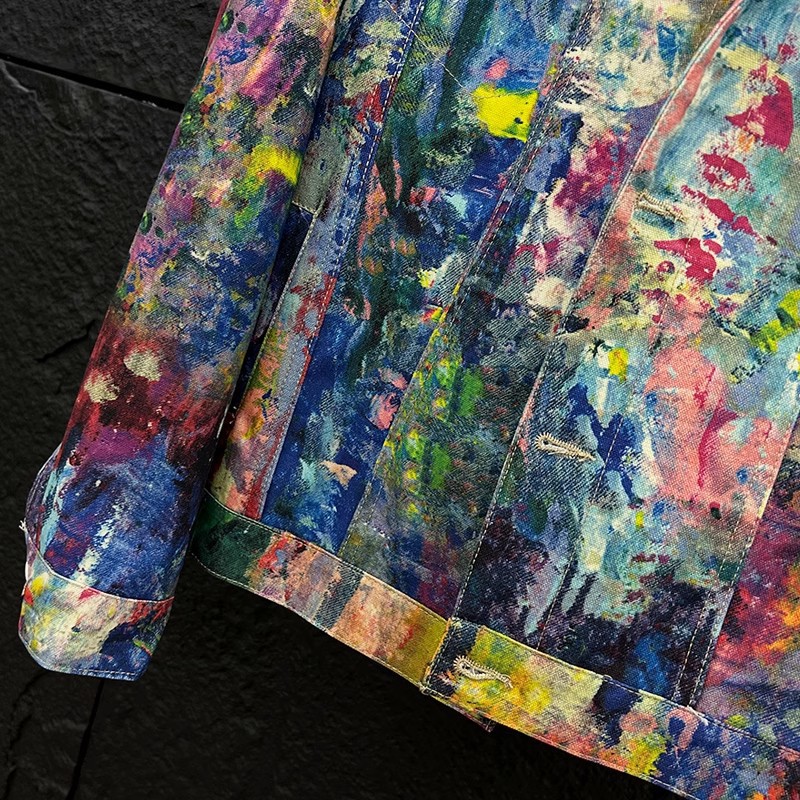 メンズファッション ハイストリート グラフィティ ジーンズジ - Street Fashion Graffiti のレビューと価格