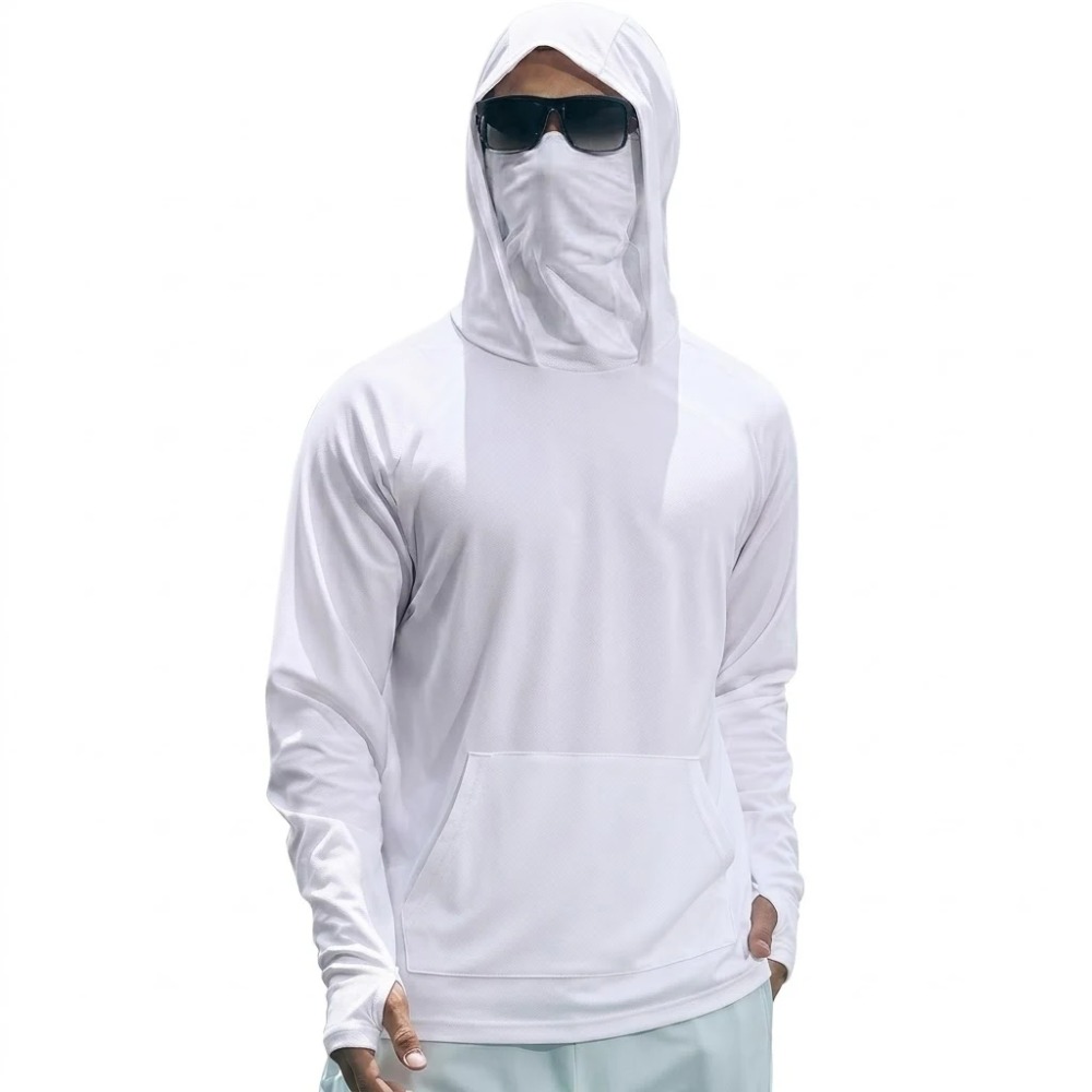 夏用UPF50+ パフォーマンス メンズTシャツ 長袖パーカ - Street Fashion Game のレビューと価格