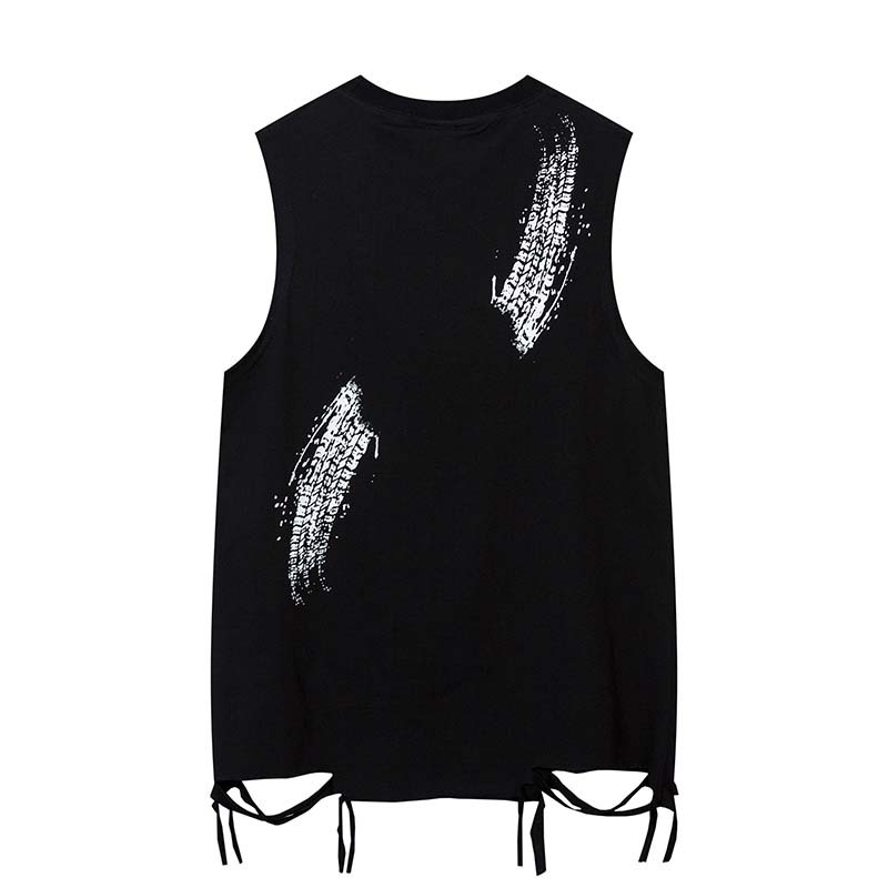 メンズファッショングラフィティタンクトップスハイストリートリ - Street Fashion Graffiti のレビューと価格